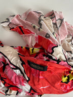 Roberto Cavalli SS 2006 floral dress knee-length vintage