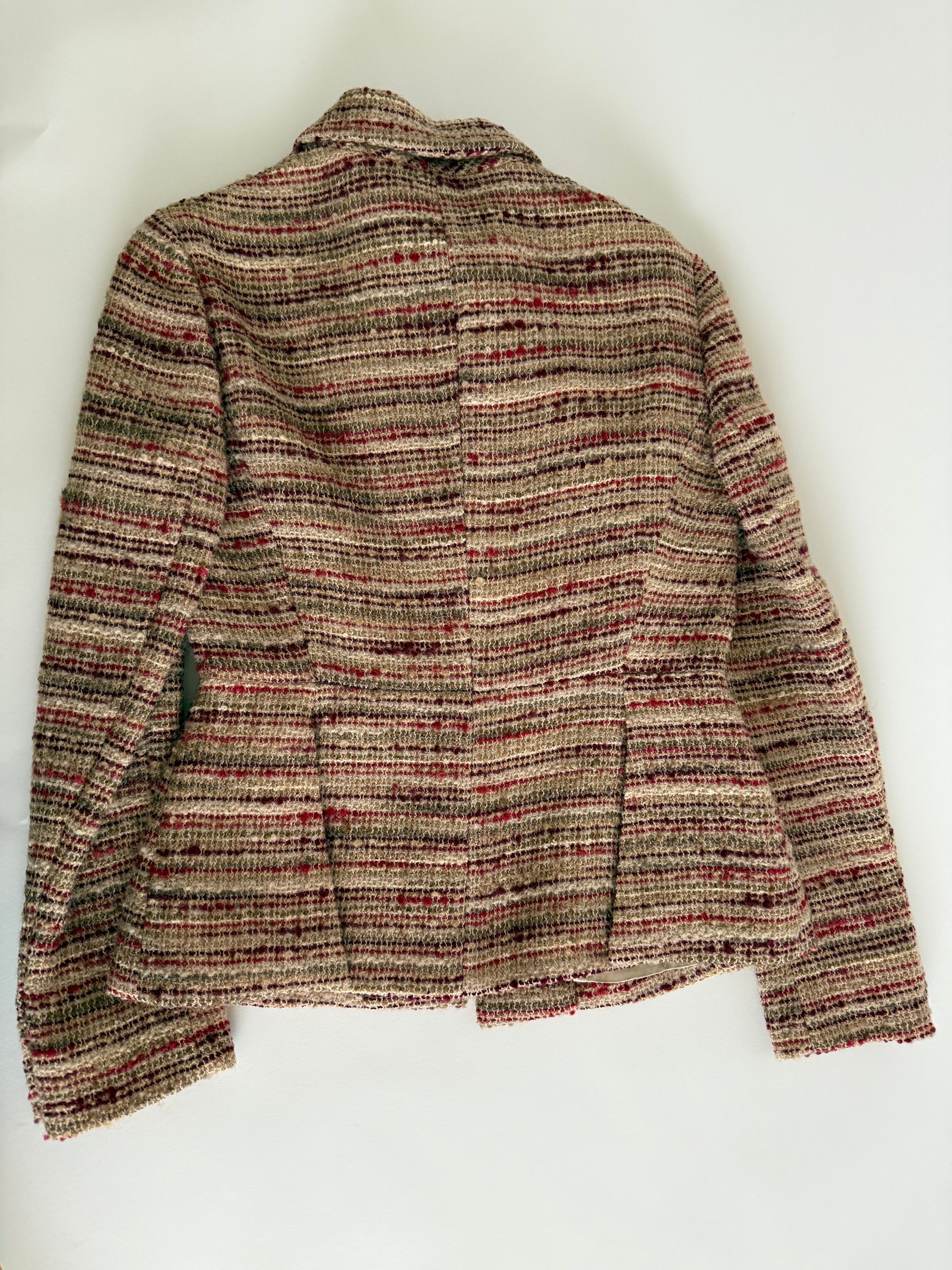 Rare Prada Runway full look FW 2000 wool tailleur set