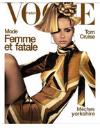 Gucci FW 2000 Runway gold Kaleidoscope dress by Tom Ford