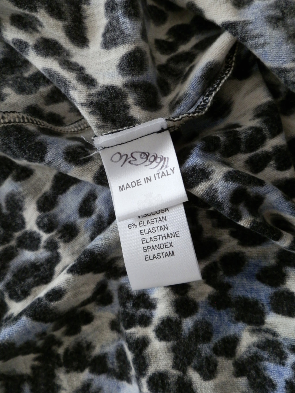 Blumarine FW 1998/2001 leopard print set