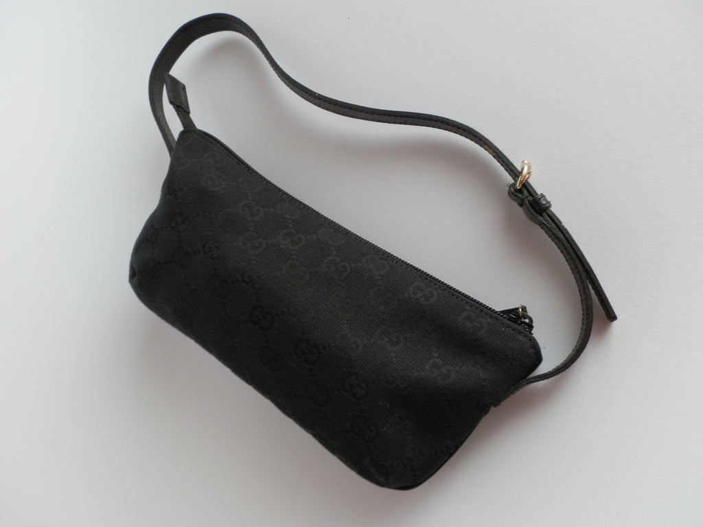 Gucci pochette black monogram