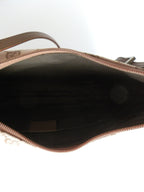 Gucci brown canvas "half moon"