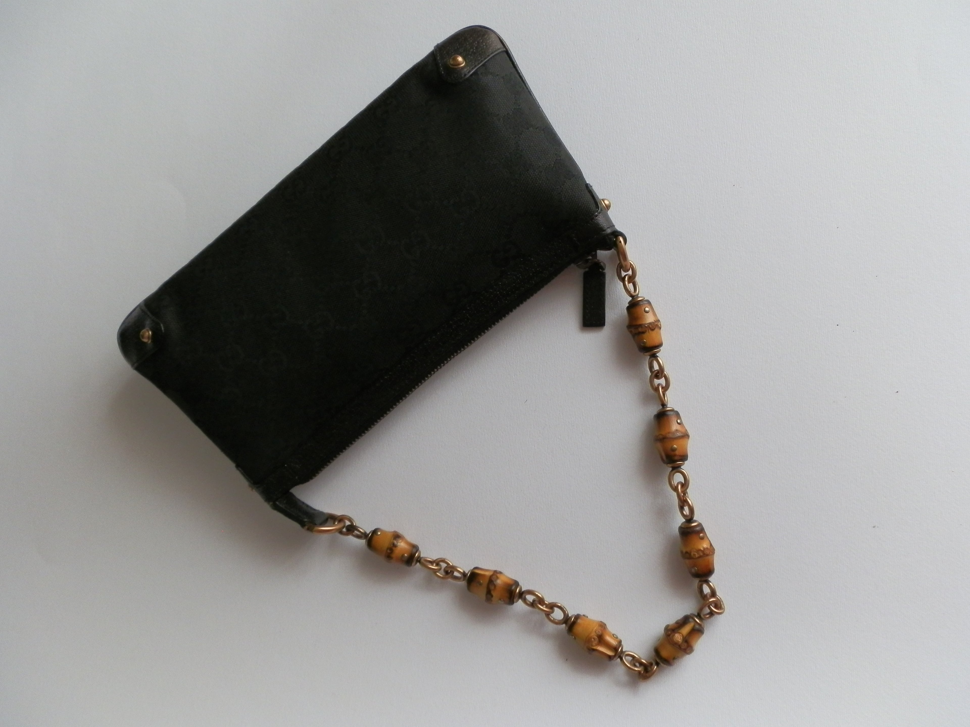 Gucci bambù black shoulder bag