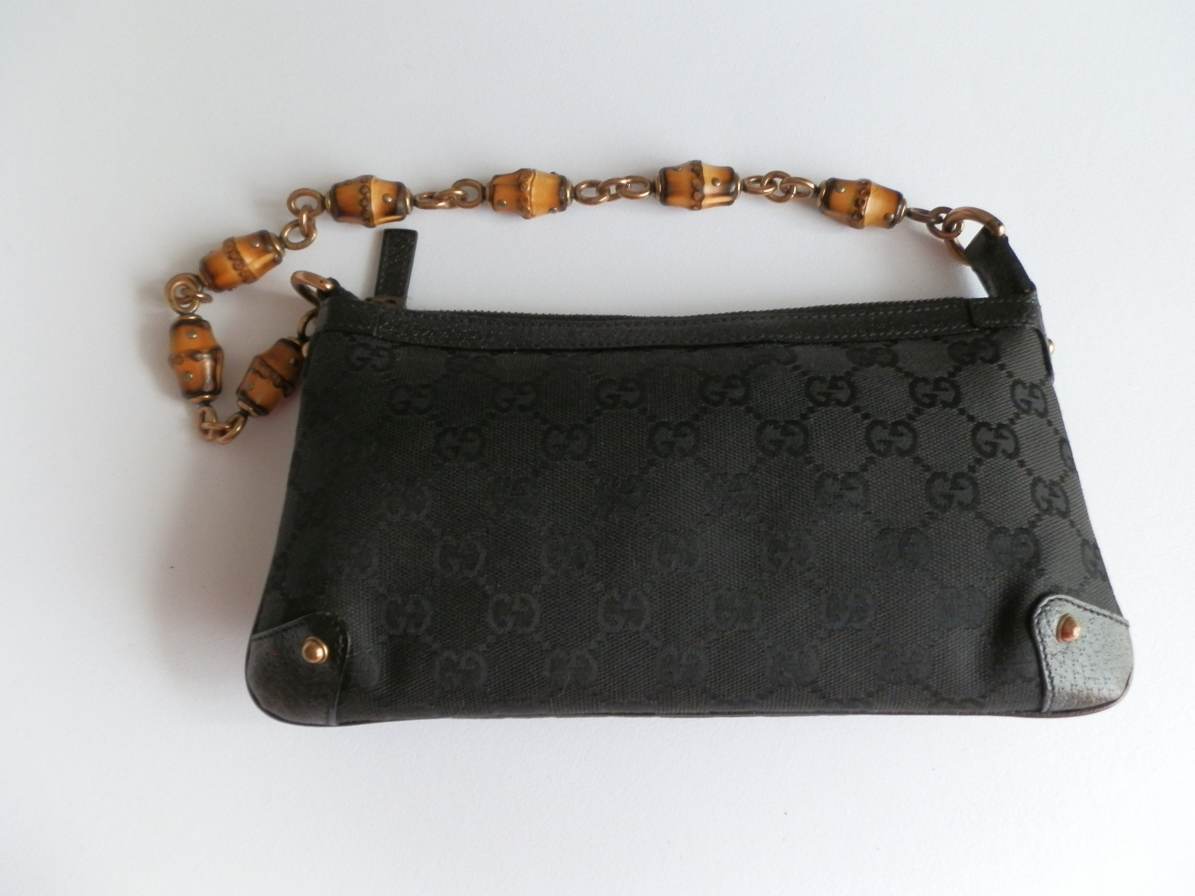 Gucci bambù black shoulder bag