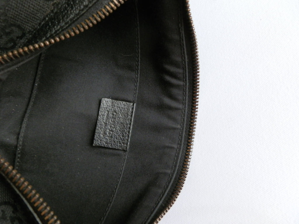 Gucci bambù black shoulder bag