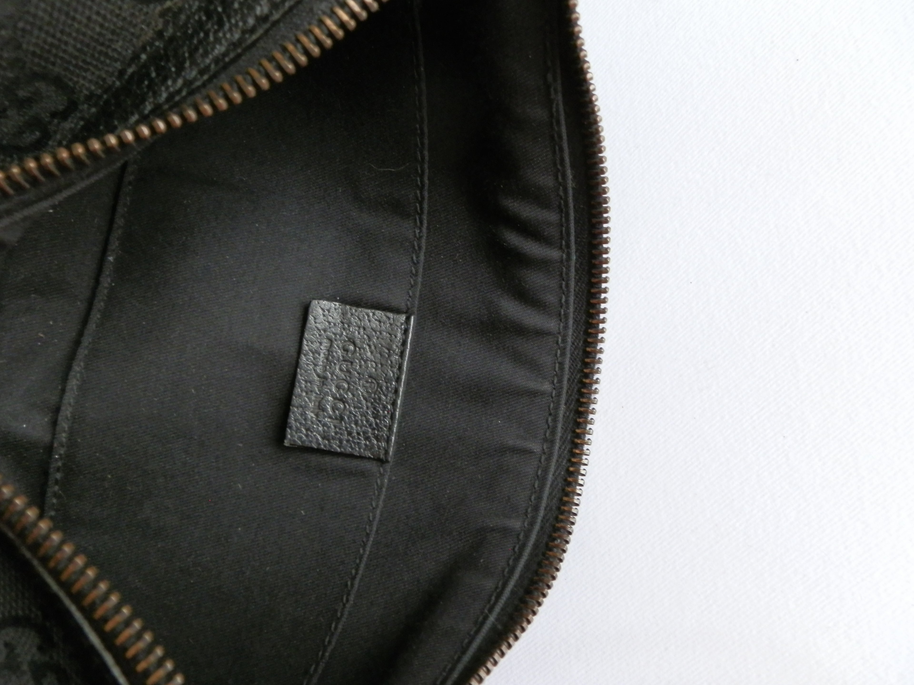 Gucci bambù black shoulder bag