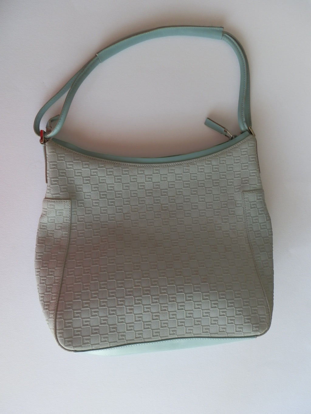 Gucci suede shoulder bag