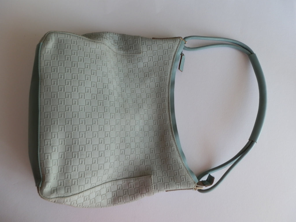 Gucci suede shoulder bag