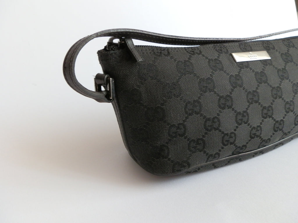 Gucci "boat" bag black