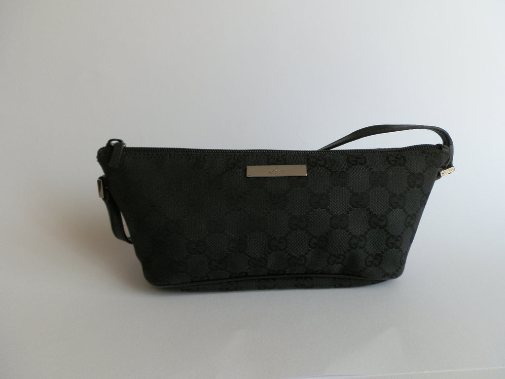 Gucci black boat monogram