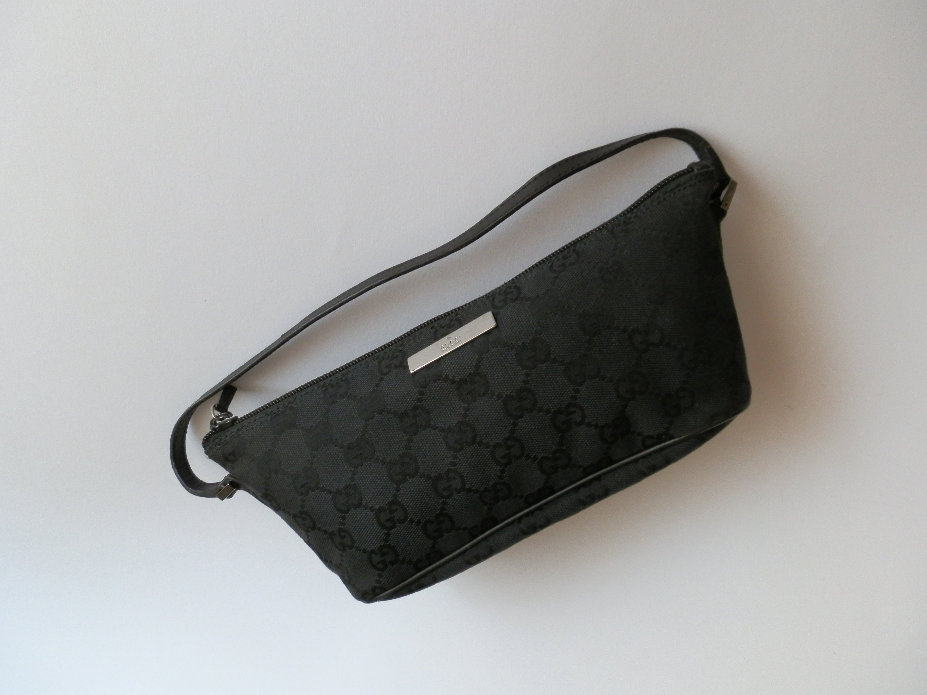 Gucci black boat monogram