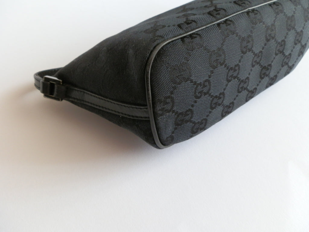 Gucci black boat monogram
