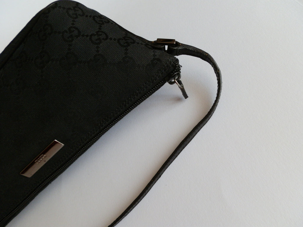 Gucci black boat monogram
