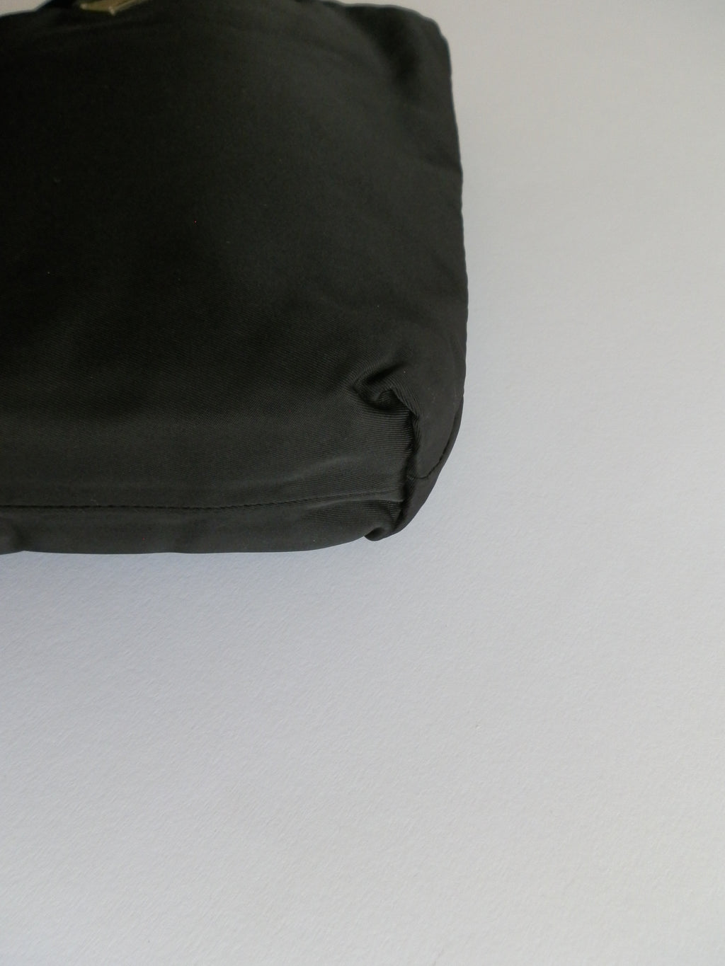 Prada nylon black hand bag
