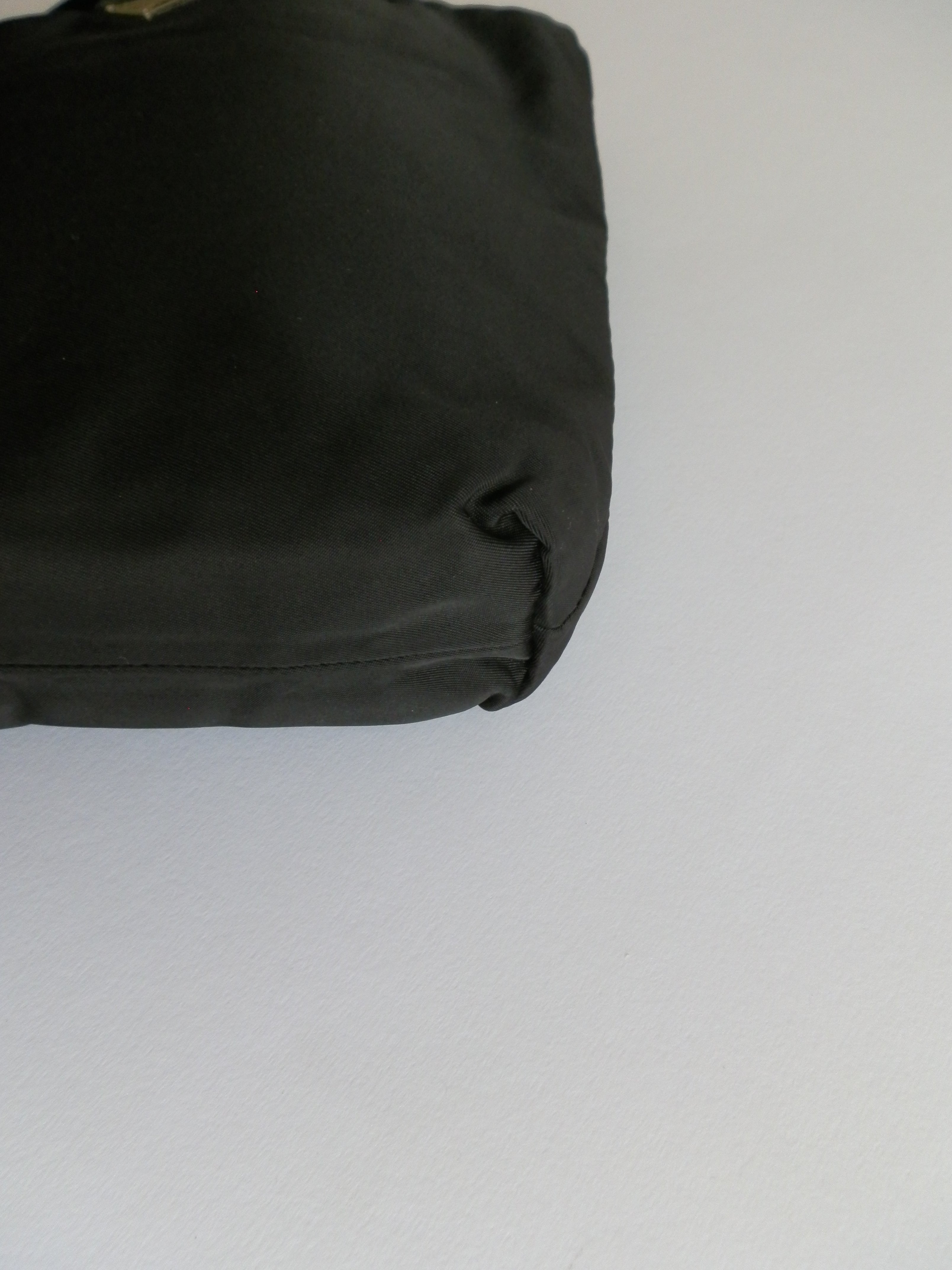 Prada nylon black hand bag