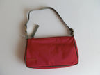 Prada red nylon mini bag