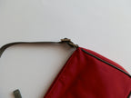 Prada red nylon mini bag