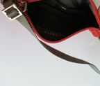 Prada red nylon mini bag