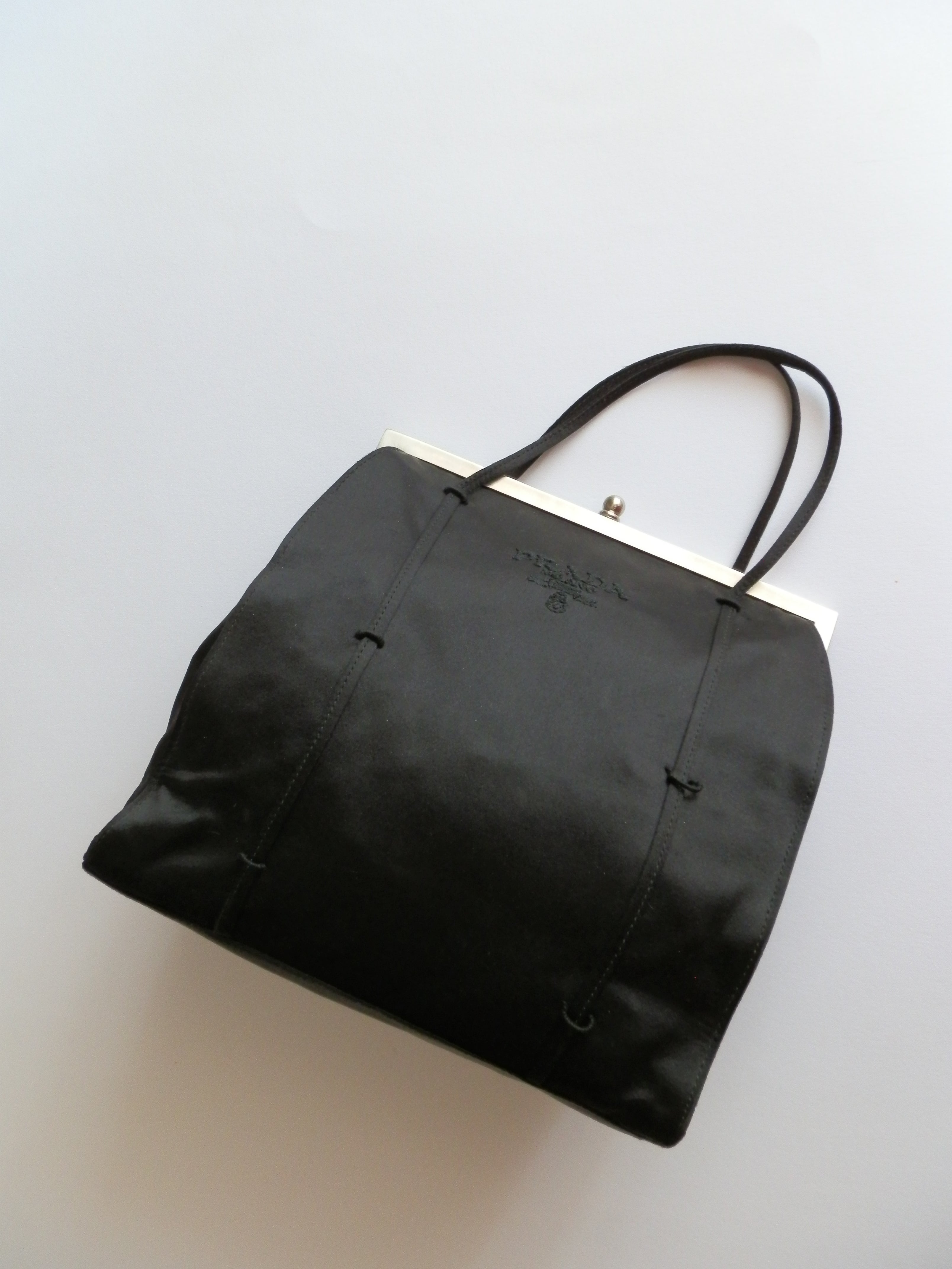 Prada S/S 1995 black handbag