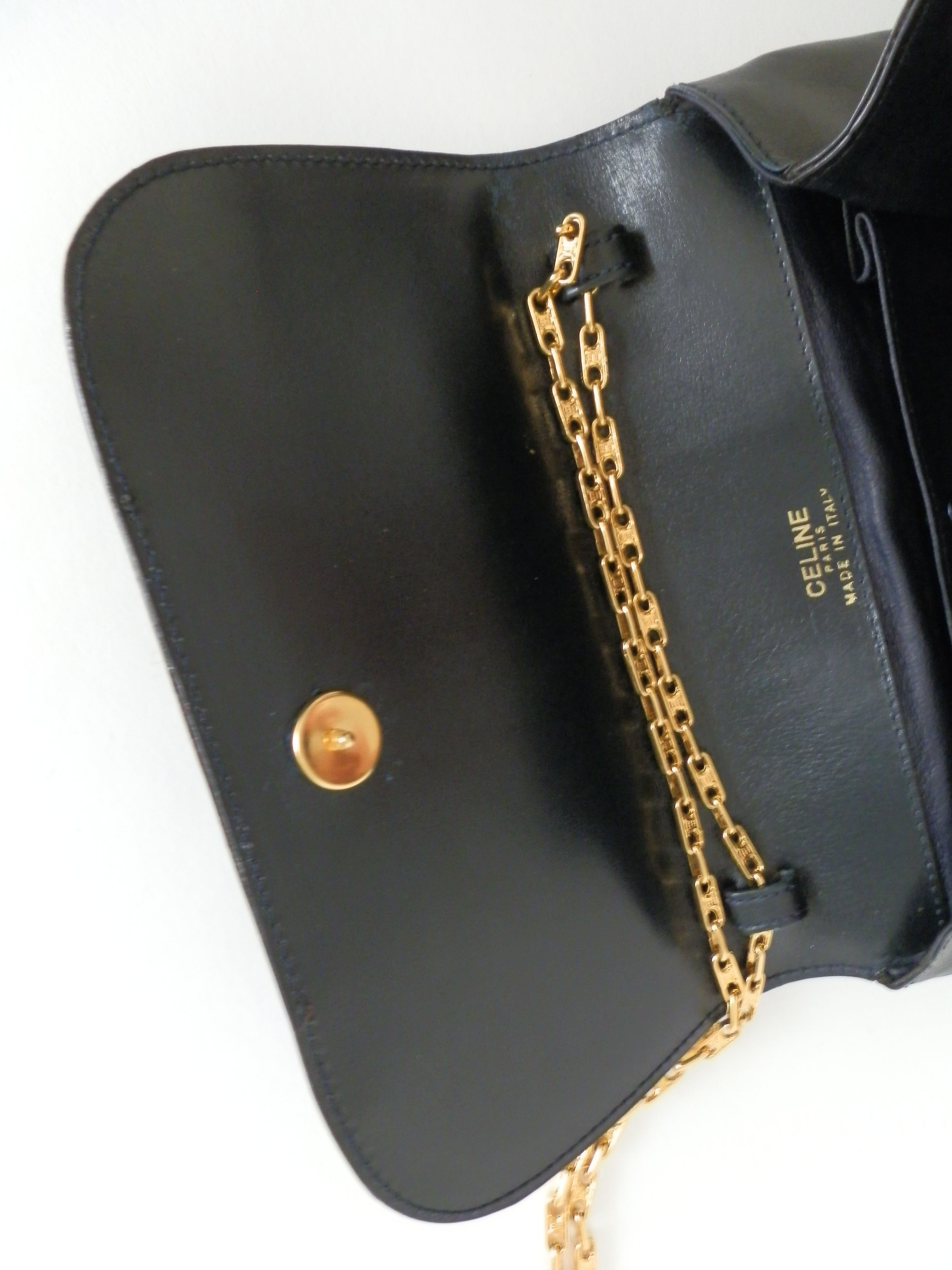 Celine blue shoulder bag