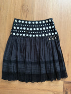 Blumarine SS 2005 mirrors Runway black skirt