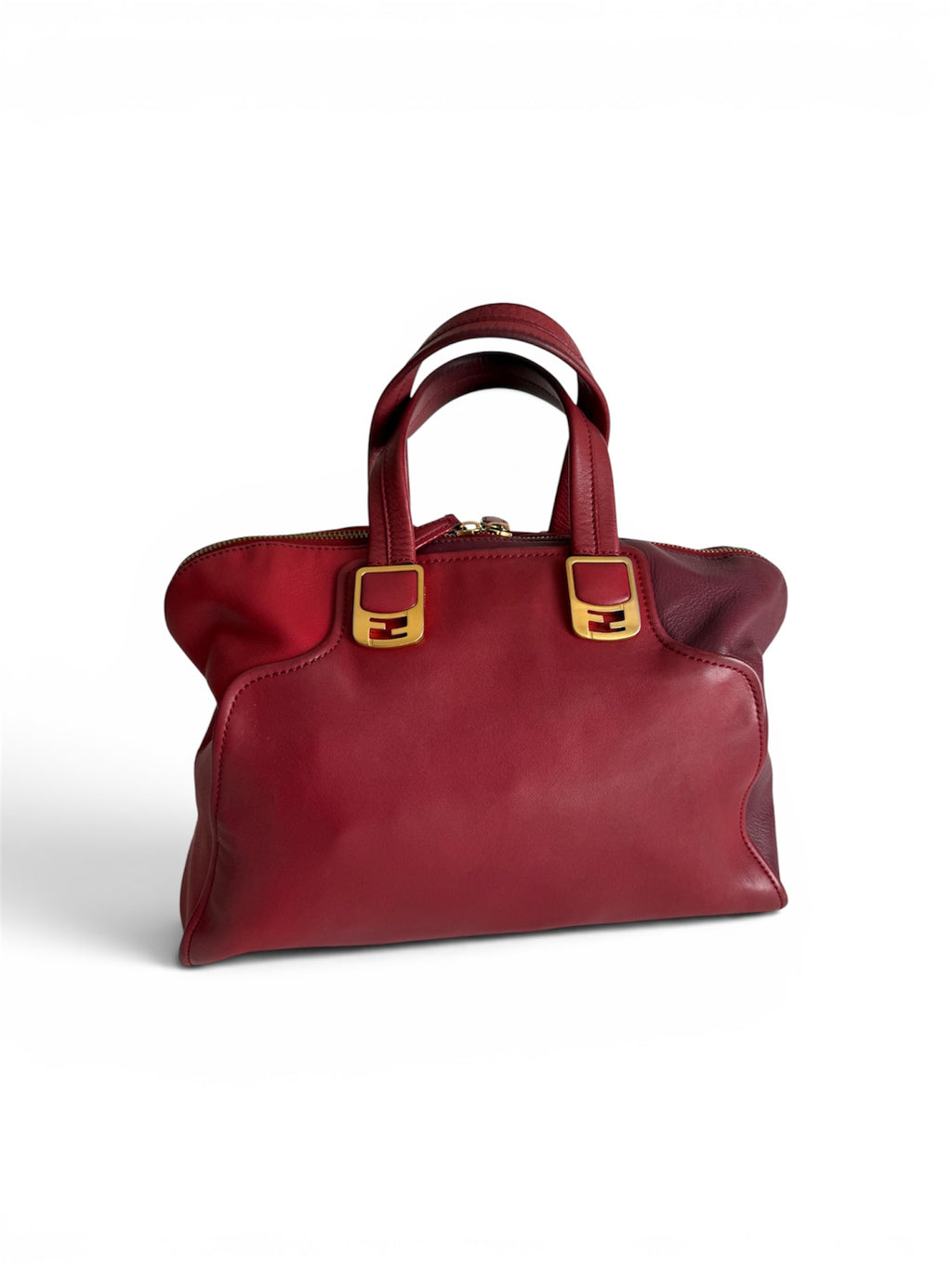 Fendi Chameleon 2012 red handbag