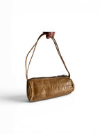Vintage cream eel purse