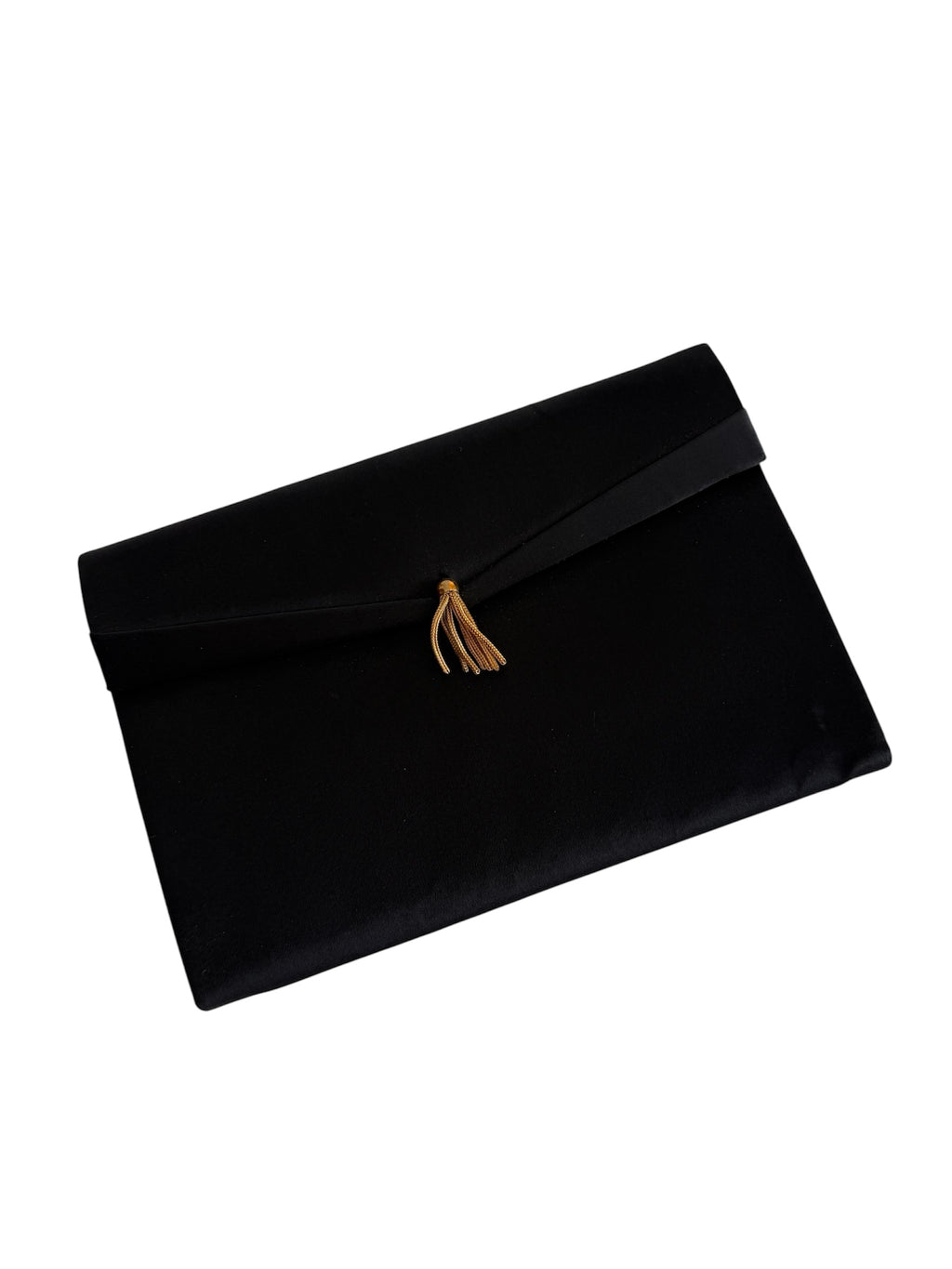 Vintage black clutch