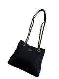 Prada blue 2000s shoulder bag
