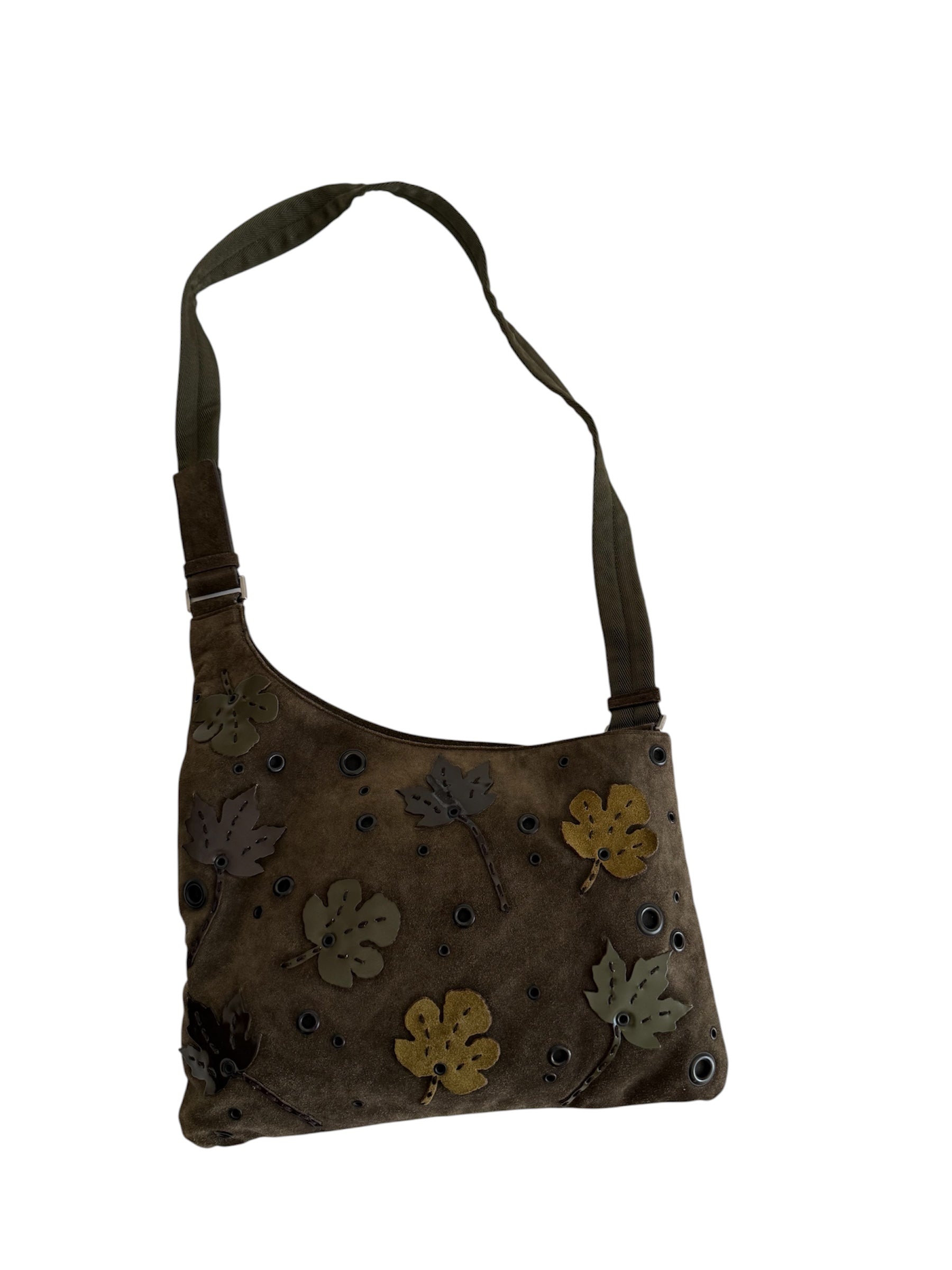 Prada F/W 1999 leaves shoulder bag