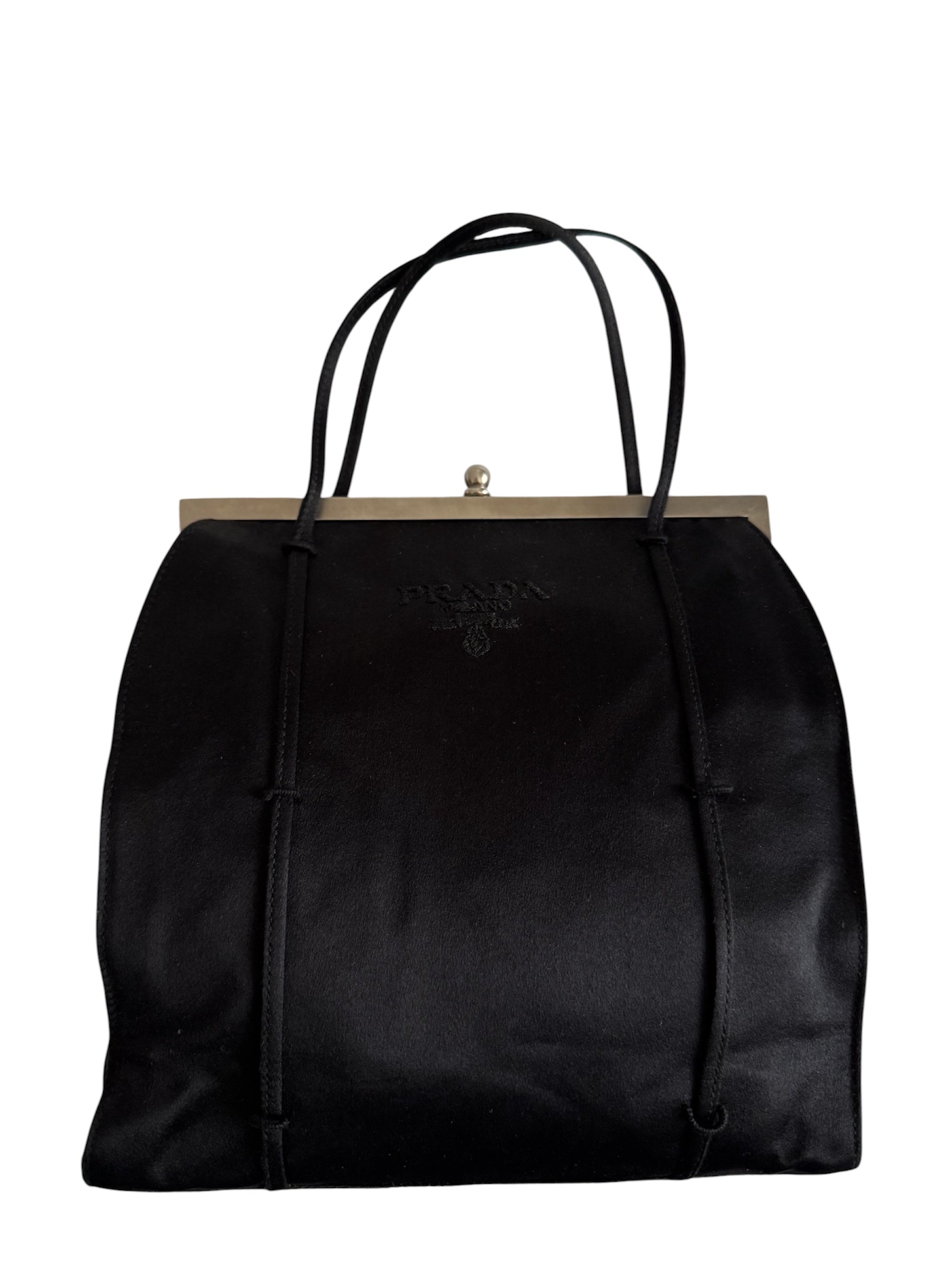 Prada S/S 1995 black handbag