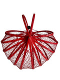 Fishing net bamboo bag 1960s