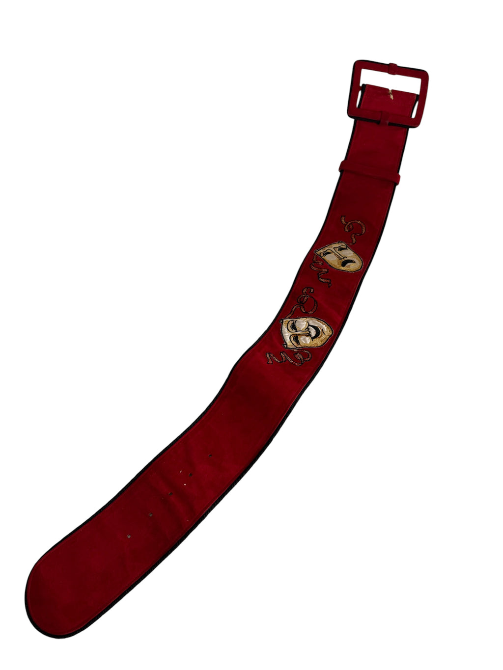 Moschino F/W 1990-1991 mask belt