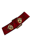 Moschino F/W 1990-1991 mask belt