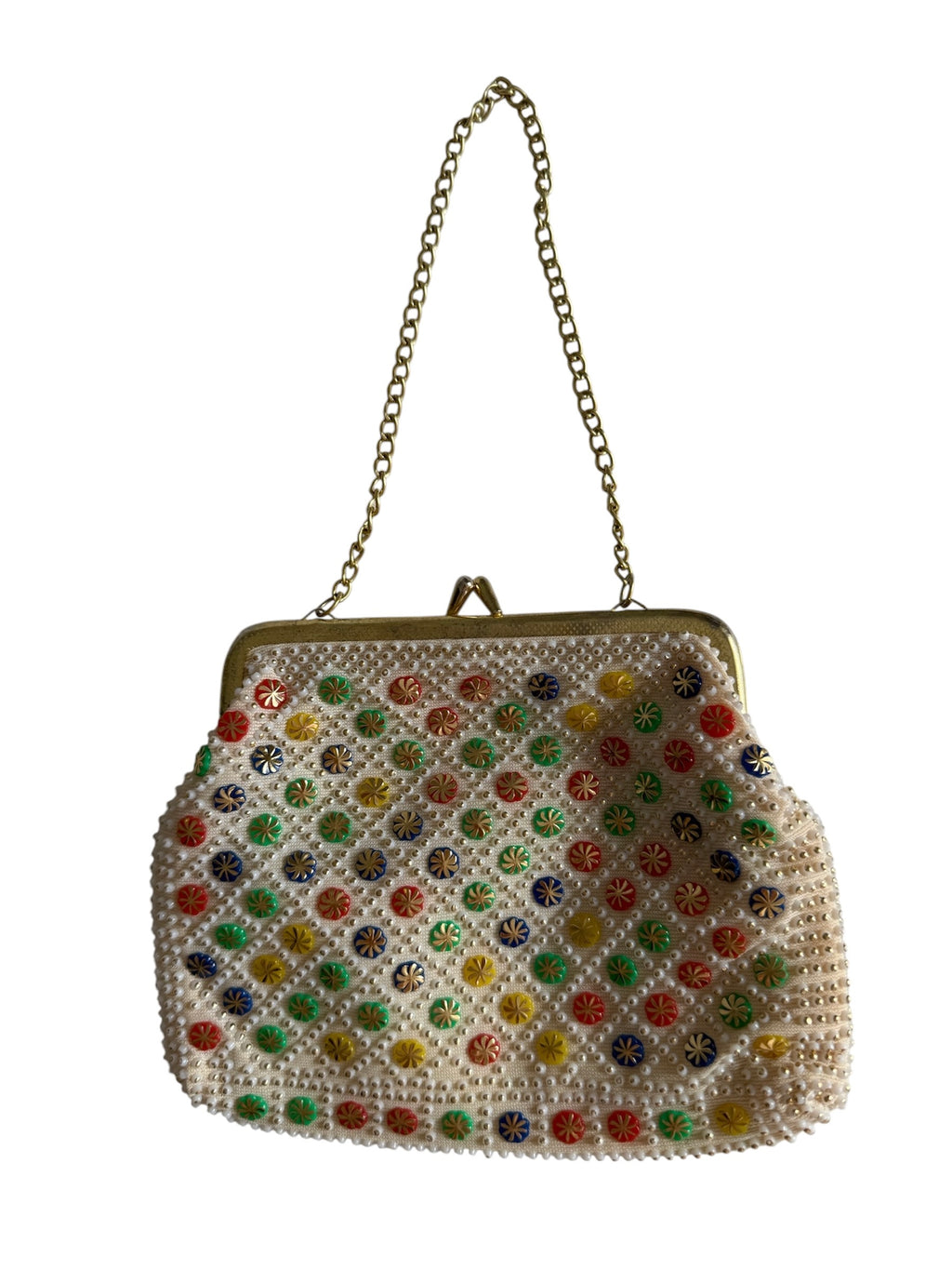 Antique purse multicolor