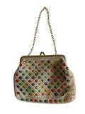 Antique purse multicolor