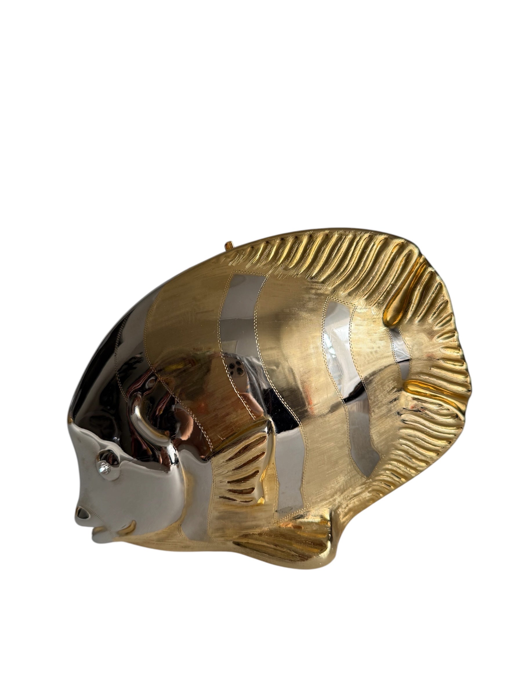 Rare gold fish clutch 70/80s