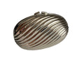 Silver clutch egg 80s