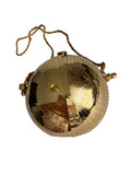 Rodo clutch disc ball shoulder bag