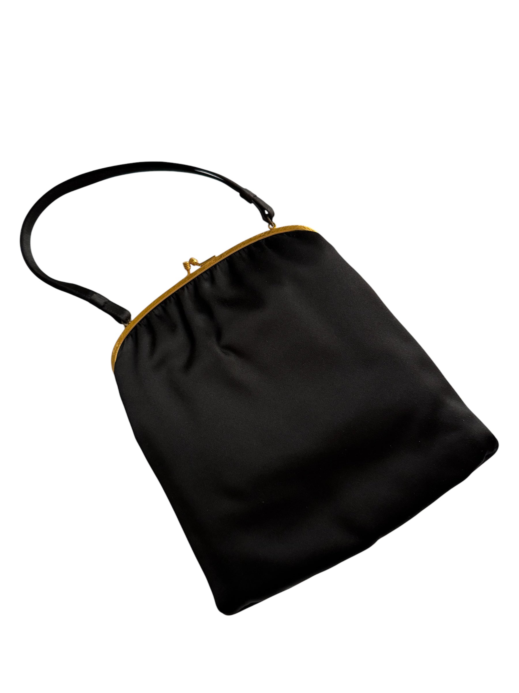 Coblentz black vintage pochette 60s
