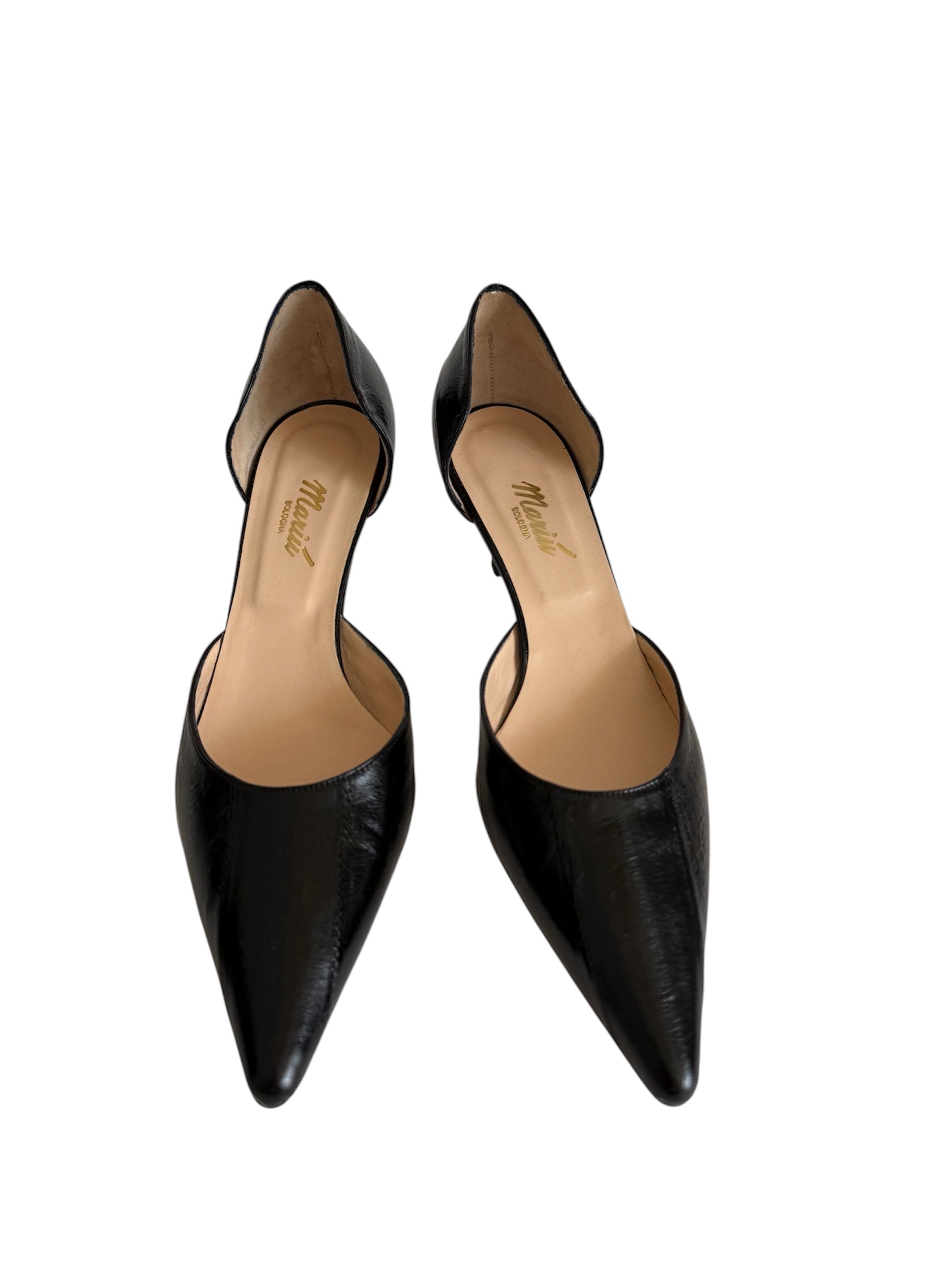 Heels and eel toe shoes