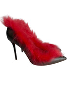 Malone Souliers pumps  mongolian fur