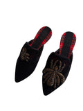 Sanayi 313 velvet embroidery spiders