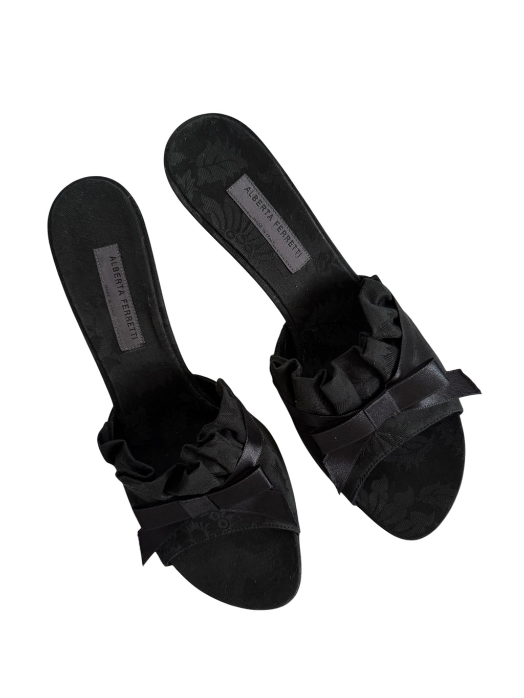 Alberta Ferretti sabot heels