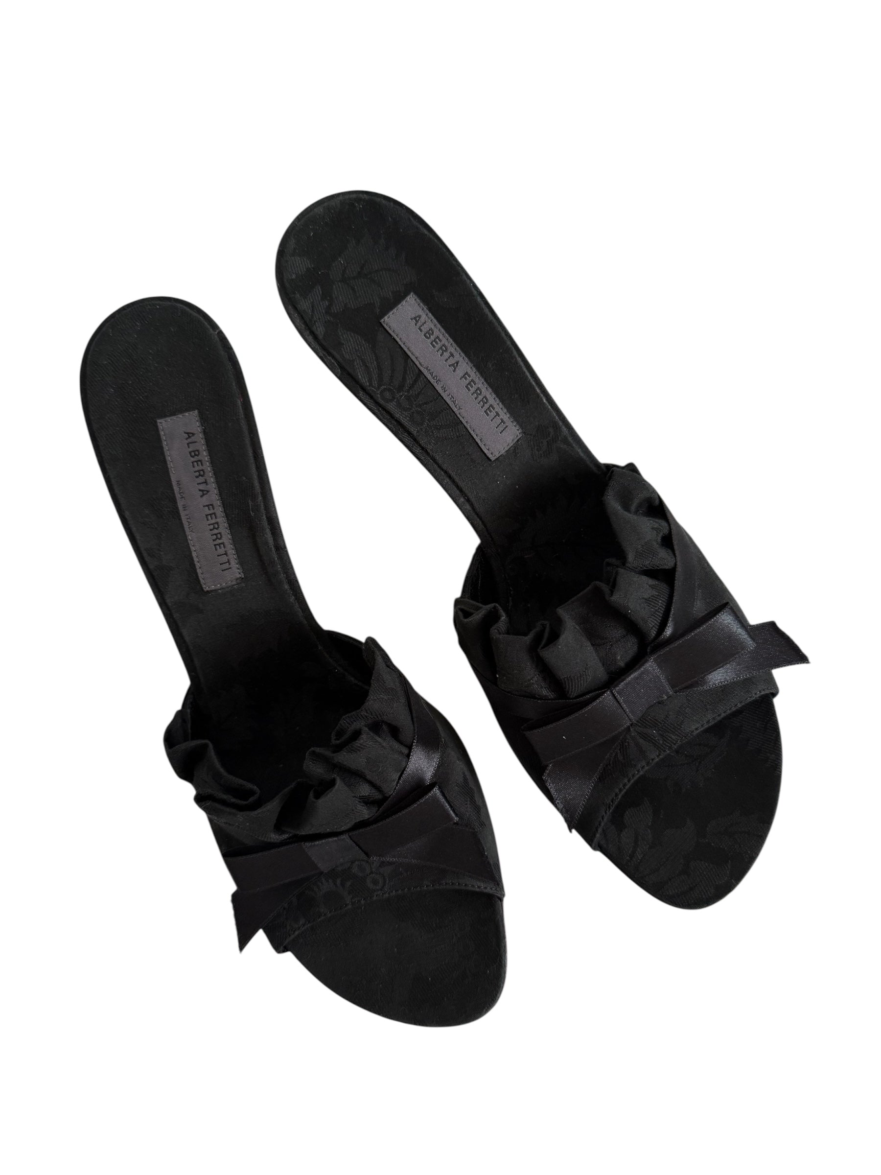 Alberta Ferretti sabot heels