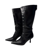 Gucci black motor boots Tom Ford Era