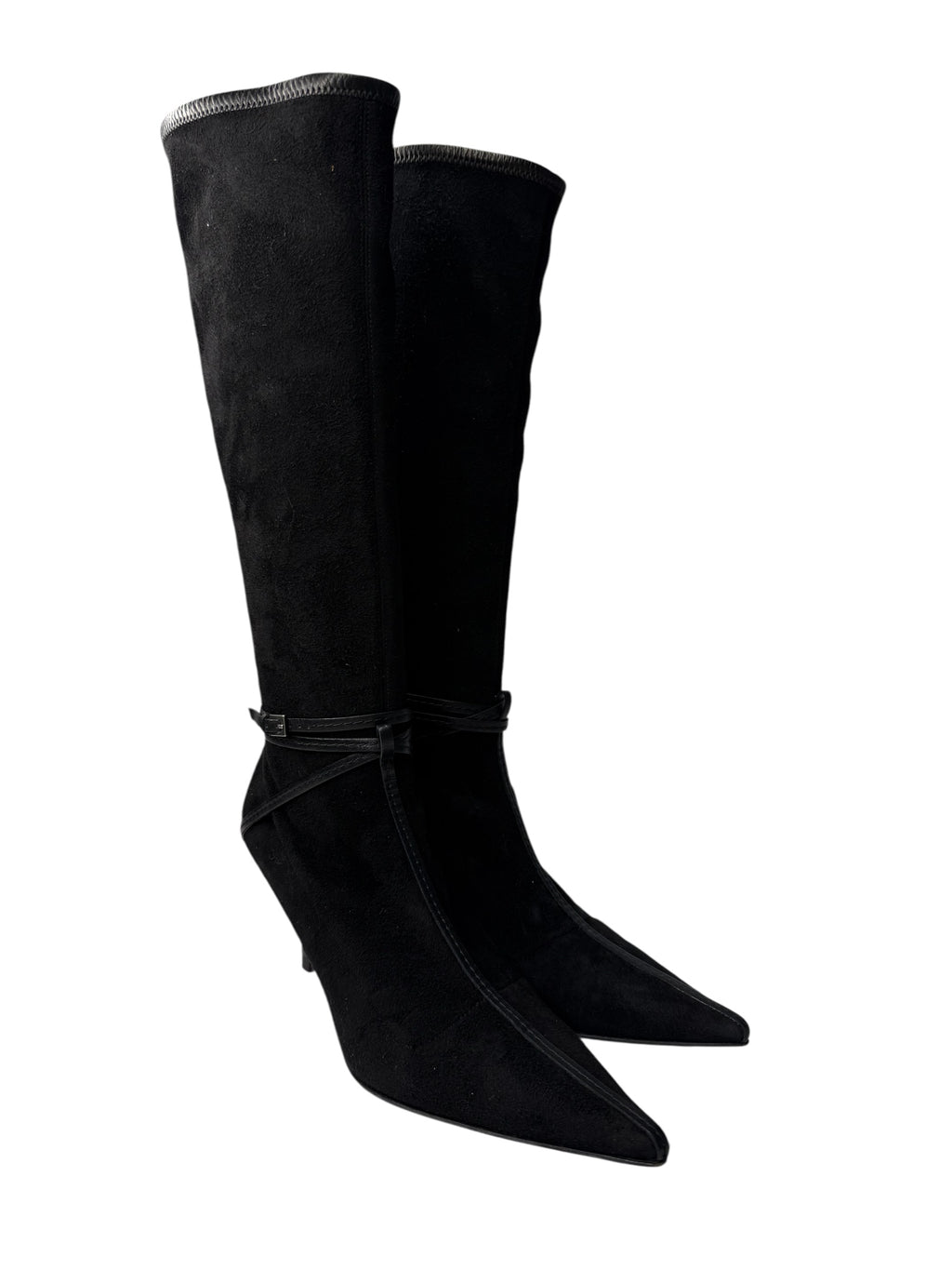 Gucci suede boots Tom Ford Era