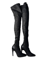 Nina Ricci F/W 2017 over knee boots