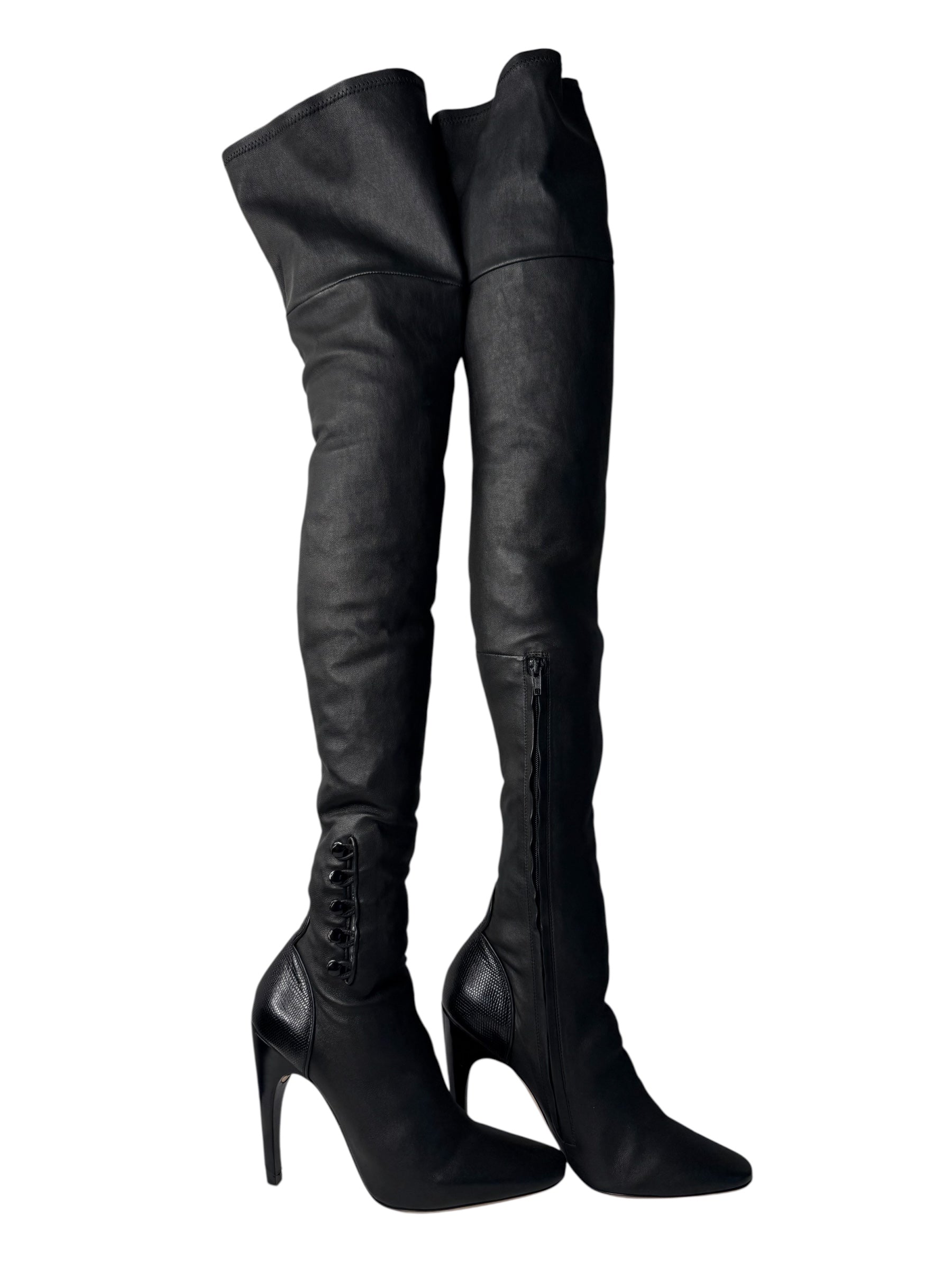 Nina Ricci F/W 2017 over knee boots