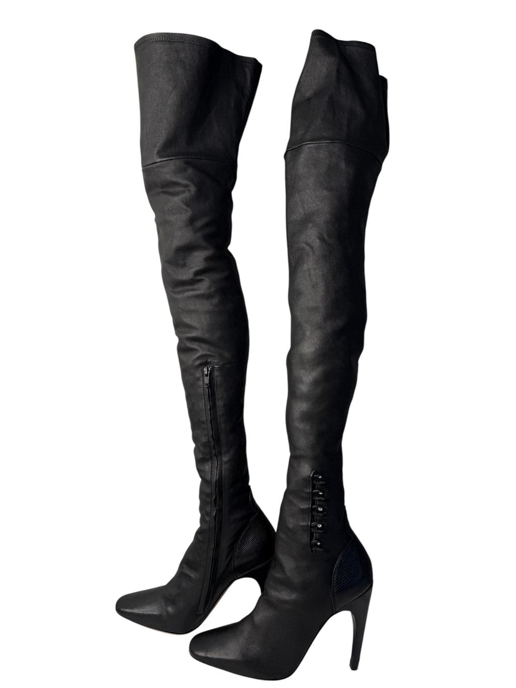 Nina Ricci F/W 2017 over knee boots